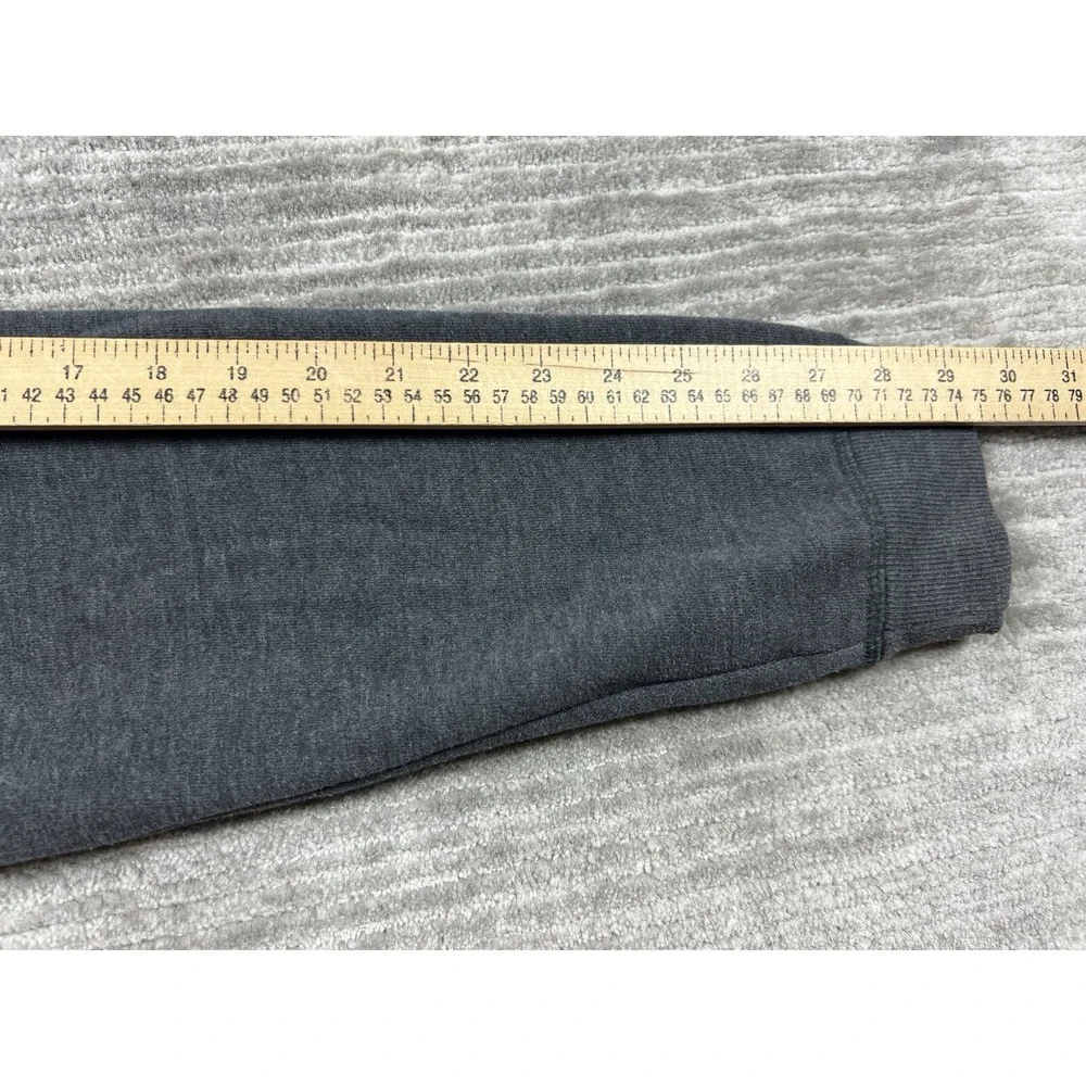 Reebok‎ Hoodie Mens 2XL Gray Longsleeve Pockets Cotton Blend Drawstring - Picture 6 of 11